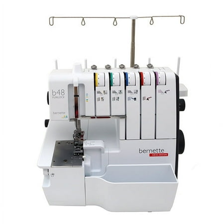 Bernette B48 Funlock Serger Coverstitch Overlock Machine, 23 Stitches, LED Light