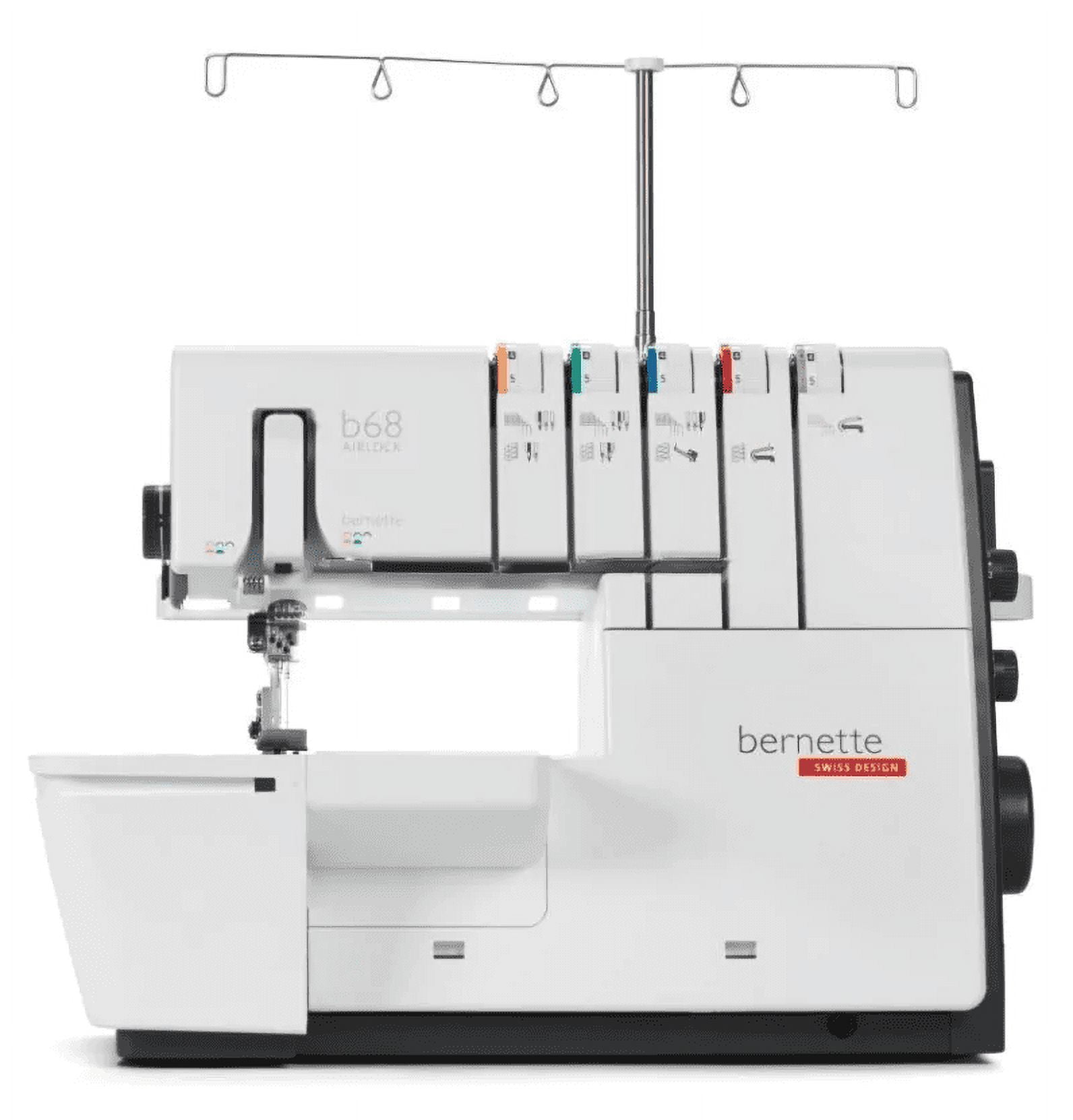 Bernette b68 Airlock White Serger with LED Lighting