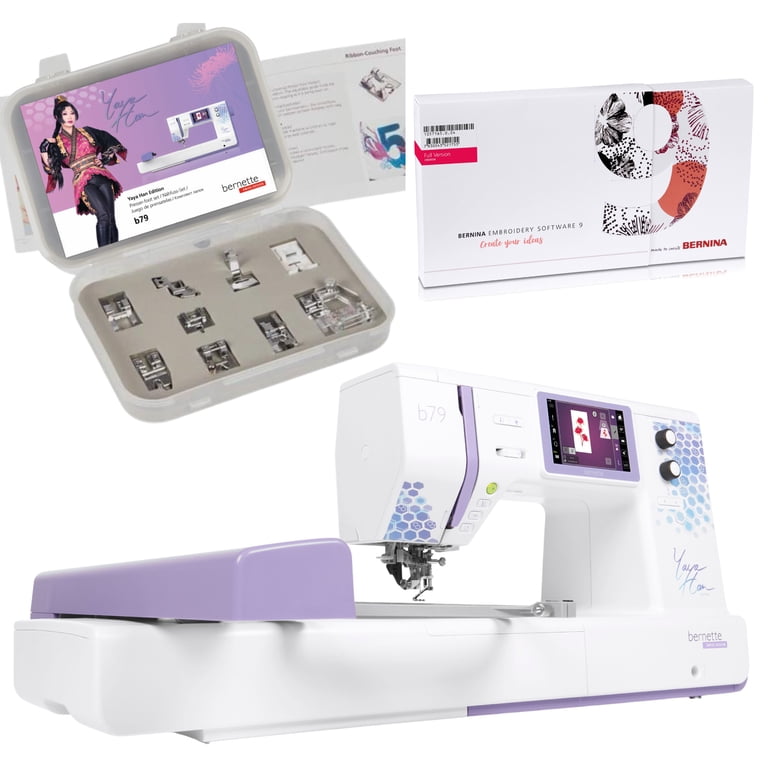 Bernette b79 Yaya Han Edition Sewing & Embroidery Machine with
