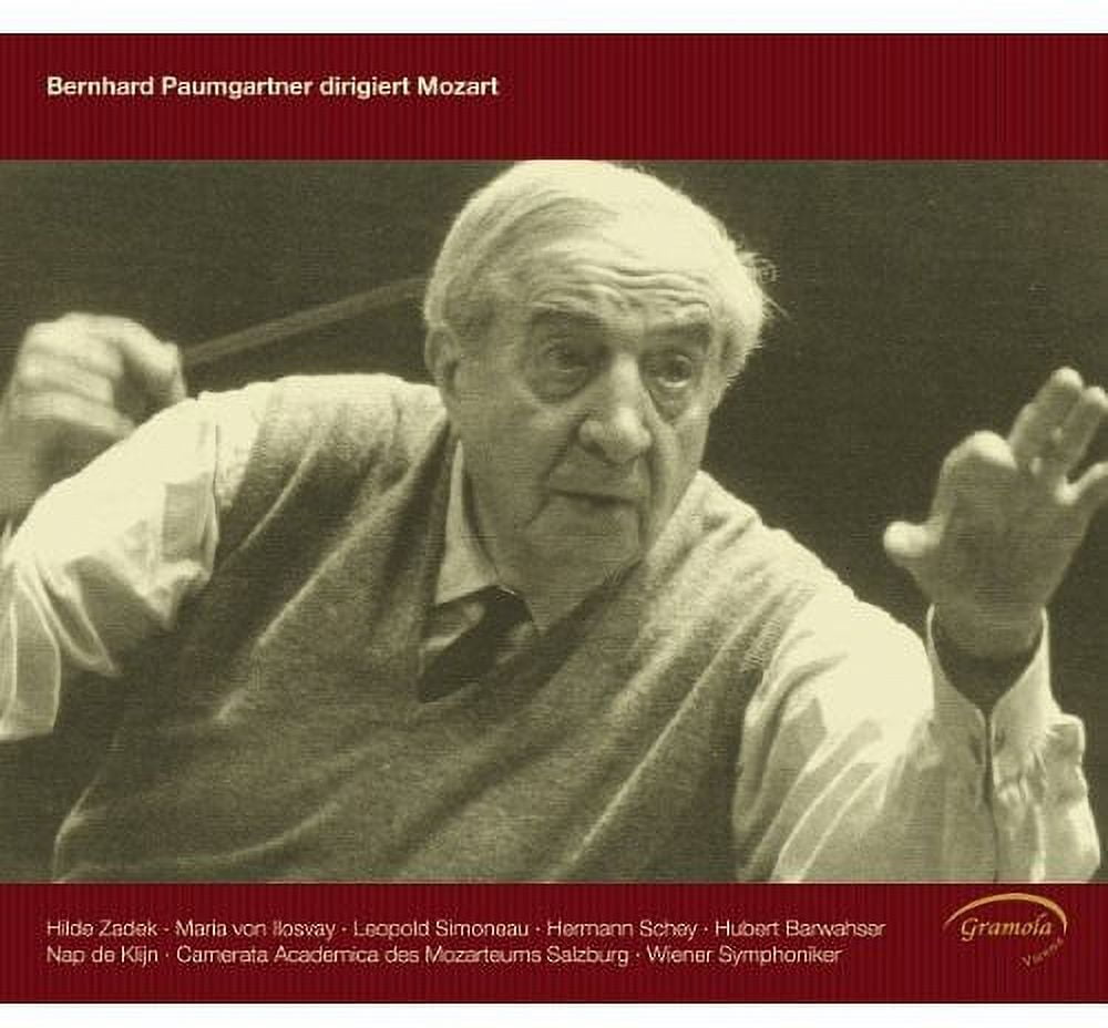 Bernhard Paumgartner Paumgartner Conducts Mozart Music