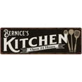 thumbnail image 1 of Bernice's Kitchen Sign Chic Wall Decor Gift Mom 6x18 206180014175, 1 of 1