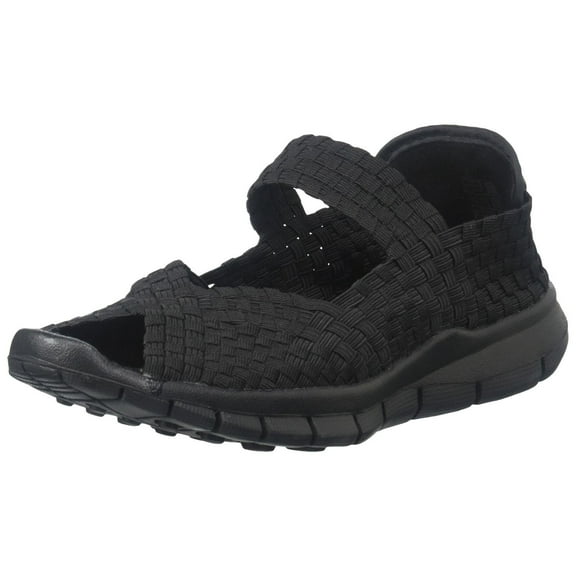 Bernie Mev COMFI-BLACK : Women's Comfi Flat Black