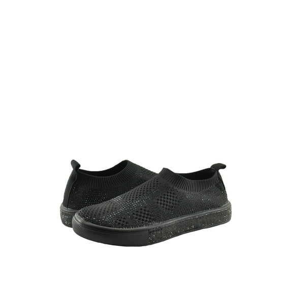 Bernie Mev Glamour Women's Slip On Embellished Rhinestone Sneakers