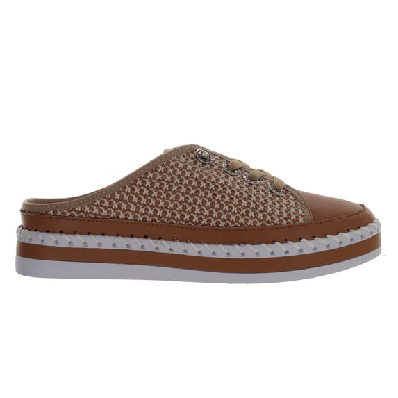 Bernie Mev Women’s Jive Weave Slip-On Leather Sneakers with Textured Finish