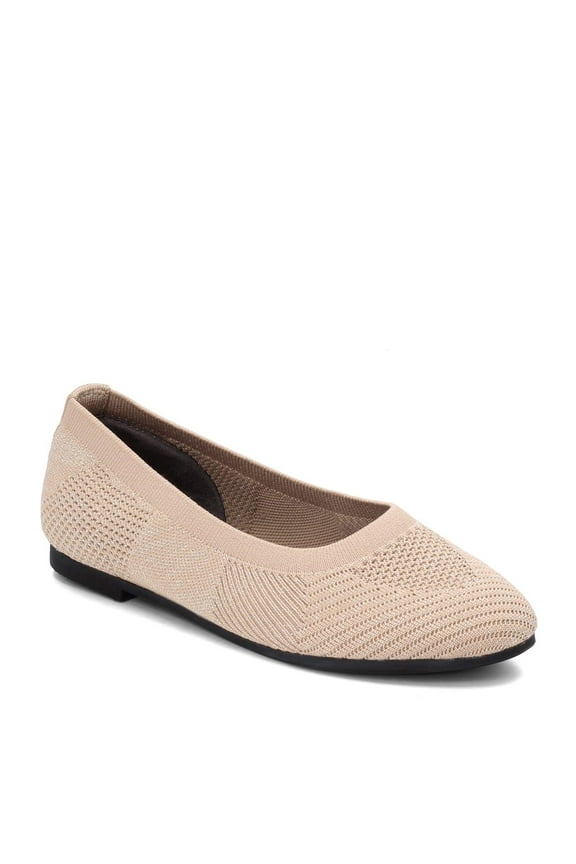 Women's Nikki Flat Blush Silver 36