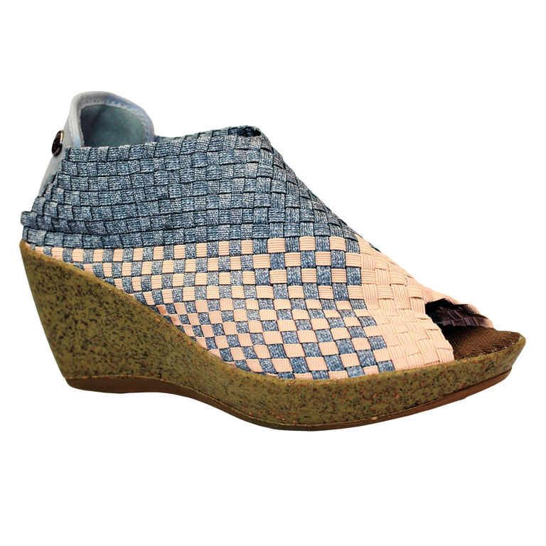 Bernie Mev Women's Sabrina Slip On Wedge Heel Shoes