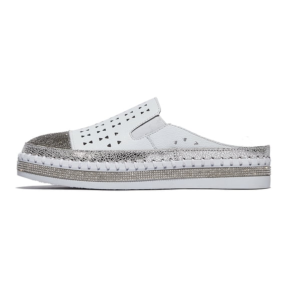 Bernie Mev Women's TW Shine Leather Mule Shoes