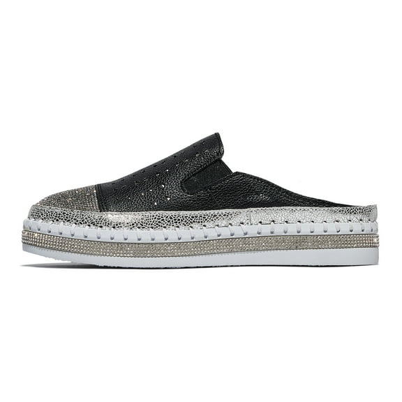 Bernie Mev Women's TW Shine Leather Mule Shoes