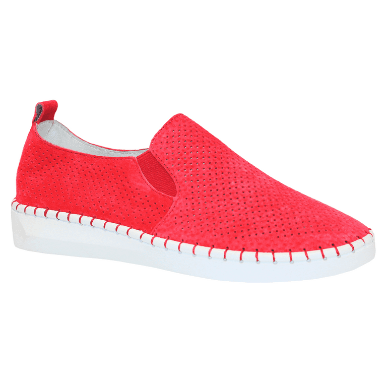 Store Bernie Mev Women's TW98 Slip On Sneaker - Red