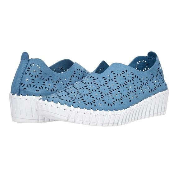 Bernie Mev's Womens Tiffani Slip On Sneaker