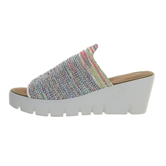 Bernie Mev Women's Venti Crystal Wedge Heel Sandal