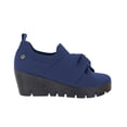 thumbnail image 1 of Bernie Mev Women's Venti Knot Slip-on Sneaker with Wedge Heel, 1 of 2