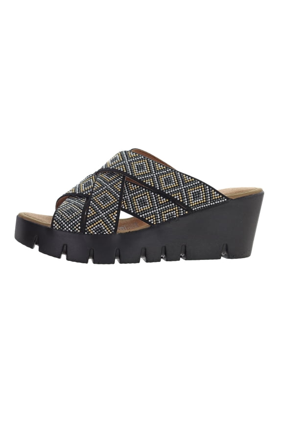 Women's Venti Martini Wedge Heel Slide Sandal