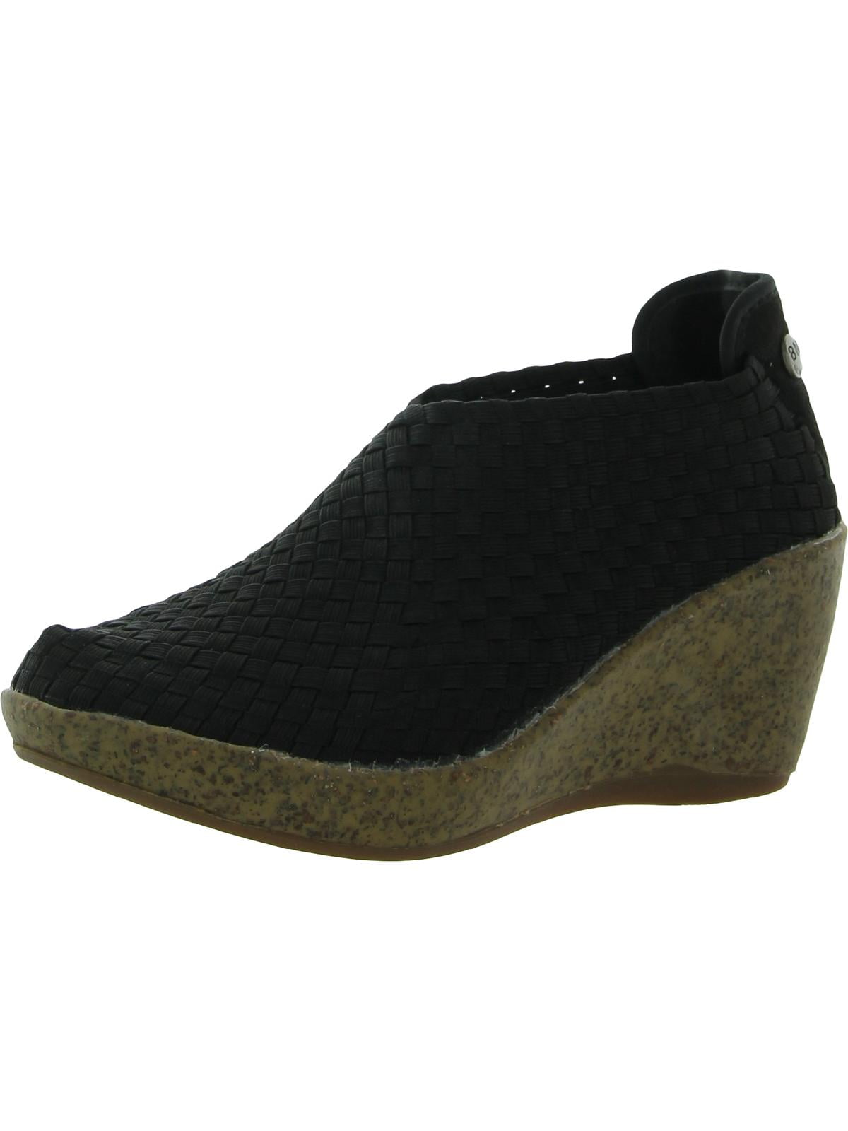 metallic wedge heels