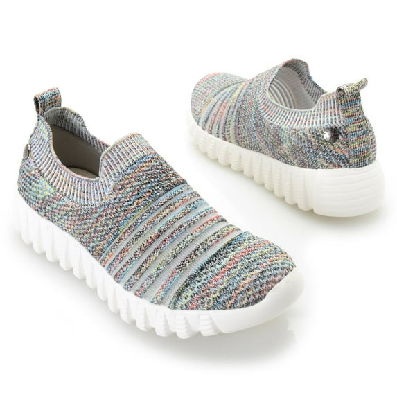 Bernie Mev "Wylie" Knit Slip-on Sneakers