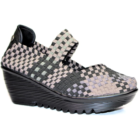 Bernie Mev's Womens Lulia Wedge Sandal