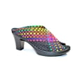 thumbnail image 1 of Bernie Mev's Womens Stella High Heel Mule with Peep Toe, 1 of 1