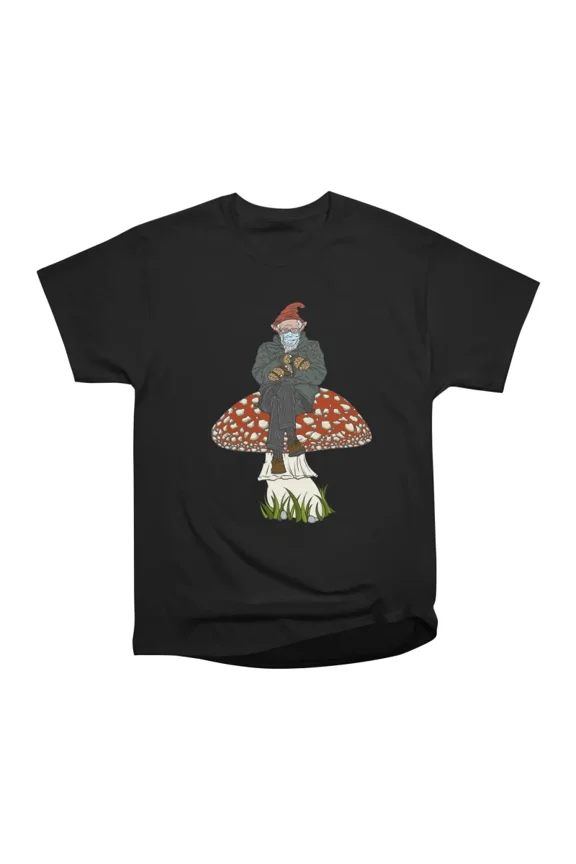 Bernie Mittens Gnome T-Shirt Tee Gift For Him Merch For Her Apparel For Friend