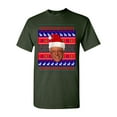 thumbnail image 1 of Bernie Sanders Bern Reindeer Ugly Christmas Funny DT Adult T-Shirt Tee, 1 of 2