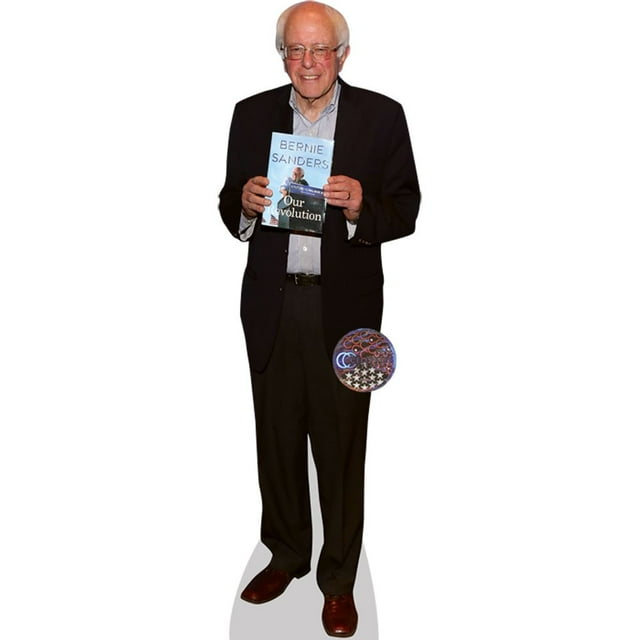 Bernie Sanders (Book) Mini Cardboard Cutout Standee - Walmart Business ...