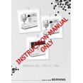 thumbnail image 1 of Bernina 330 350PE 380 Sewing Machine Owners Instruction Manual (Paperback), 1 of 1