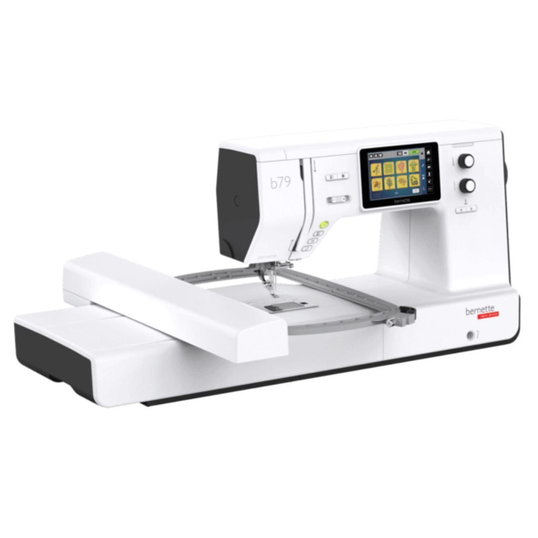 Bernette b79 White Computerized Sewing and Embroidery Machine