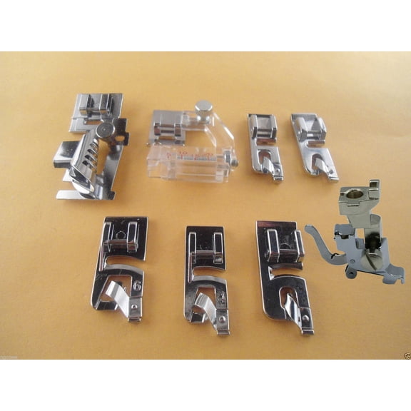 Bernina New Style Bias Tape Binder Hemmer 3mm,4mm,6mm Foot Feet Set