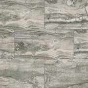 Bernini Carbone 12 in. x 24 in. Glazed Porcelain Floor and Wall Tile (16 Sq.Ft. / Case)