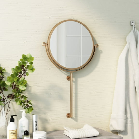 Zuo Modern Bernis Bevel Mirror, Brass Finish
