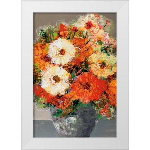 Bernsen, Leslie 13x18 White Modern Wood Framed Museum Art Print Titled - In Full Bloom