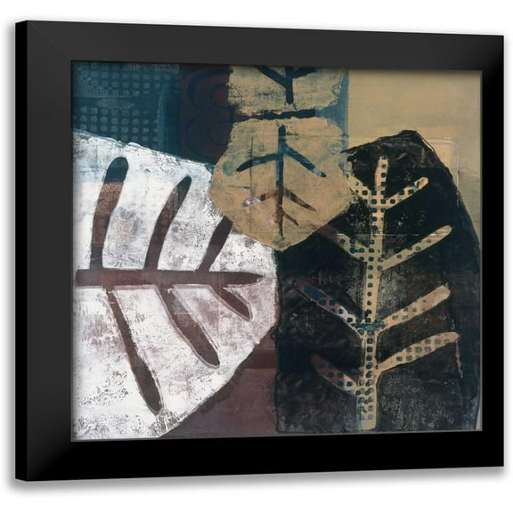 Bernsen/Tunick 12x12 Black Modern Framed Museum Art Print Titled - Natures Trace I