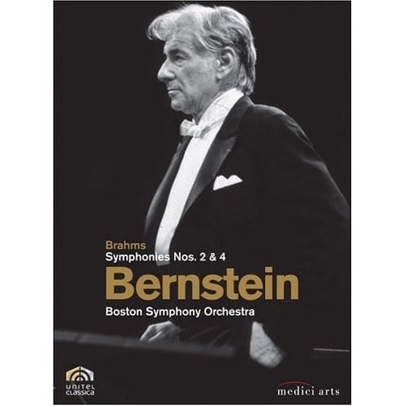 Bernstein: Boston Symphony Orchestra: Brahms, Symphonies Nos. 2 & 4 (DVD), Euroarts, Special Interests