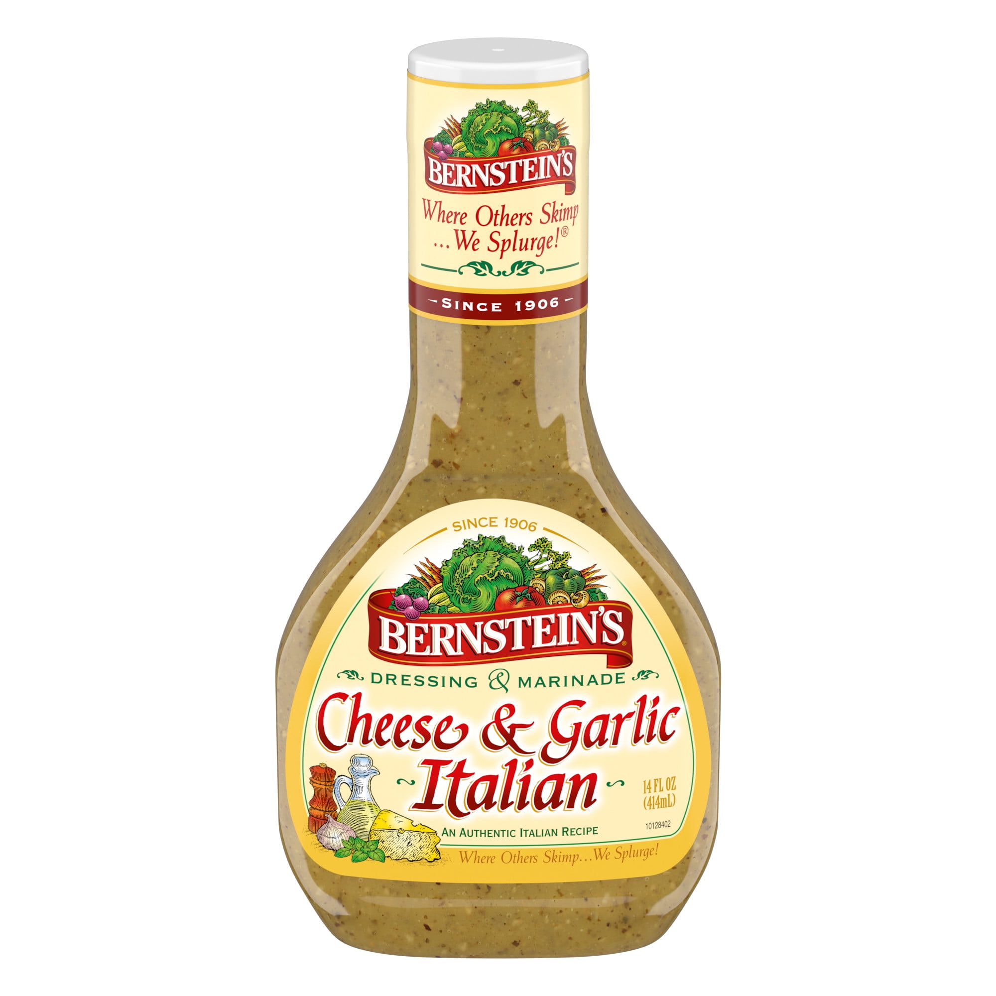 Bernstein's Cheese & Garlic Italian Salad Dressing, 14 oz