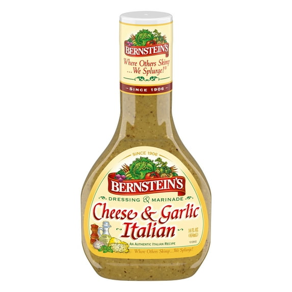 Bernstein's Cheese & Garlic Italian Salad Dressing, 14 oz
