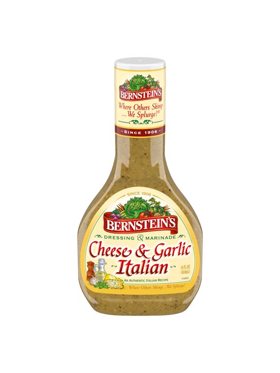 Cheese & Garlic Italian Salad Dressing, 14 oz