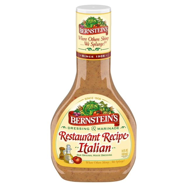Bernstein's Restaurant Recipe Italian Salad Dressing & Marinade, 14 fl