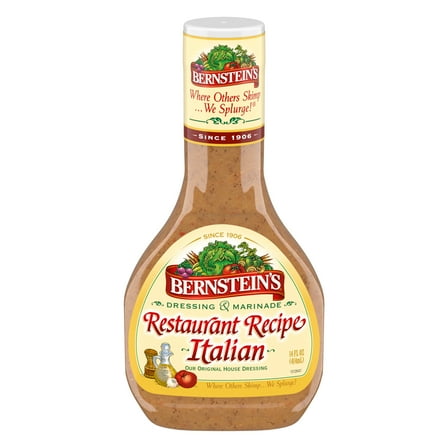 Bernstein's Restaurant Recipe Italian Salad Dressing & Marinade, 14 fl. oz.