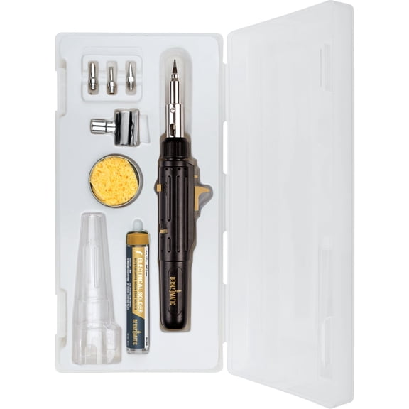 Bernzomatic Cordless Micro Torch Soldering Iron Kit Welding Solder Tool Household WLM8 68600