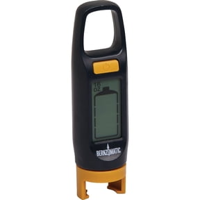 Bernzomatic Digital Fuel Gauge, Fuel Tank Gauge for Propane or Map-Pro Fuel Canisters, Digitally Read Fuel Level in Non-refillable Fuel Cylinder