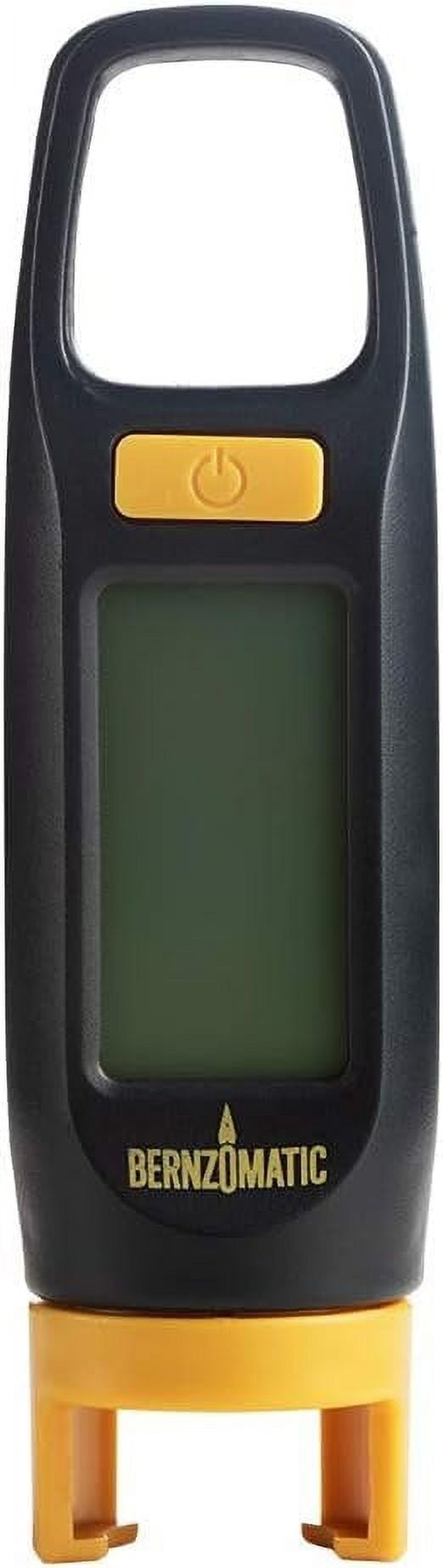 Bernzomatic Digital Fuel Gauge, Fuel Tank Gauge for Propane or Map-Pro Fuel Canisters, Digitally Read Fuel Level in Non-refillable Fuel Cylinder