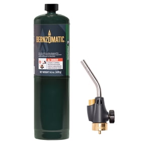 Bernzomatic Firestarter Utility Propane Torch Kit with Adjustable Flame, Trigger-Start Torch Head