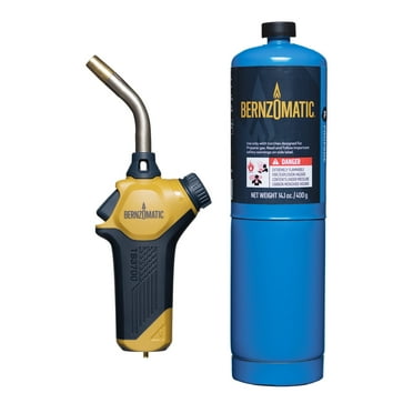 Bernzomatic FlameCommander Torch Kit with 14.1 oz Propane and Trigger-Start Ignition Torch, TS3700KC