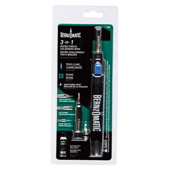 Bernzomatic ST500T 3-in-1 Pen Type Micro Torch