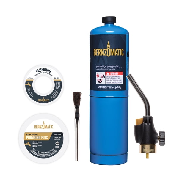 Bernzomatic Utility Torch Plumbing Kit - Walmart Business Supplies