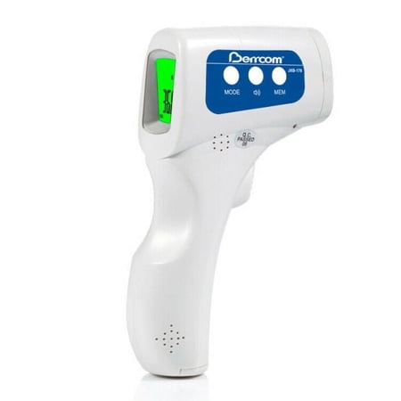 Berrcom No-Contact Infrared Forehead Thermometer (JXB-178) - White (4 Pack)