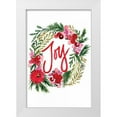 thumbnail image 1 of Berrenson, Sara 13x18 White Modern Wood Framed Museum Art Print Titled - Joy Wreath, 1 of 4