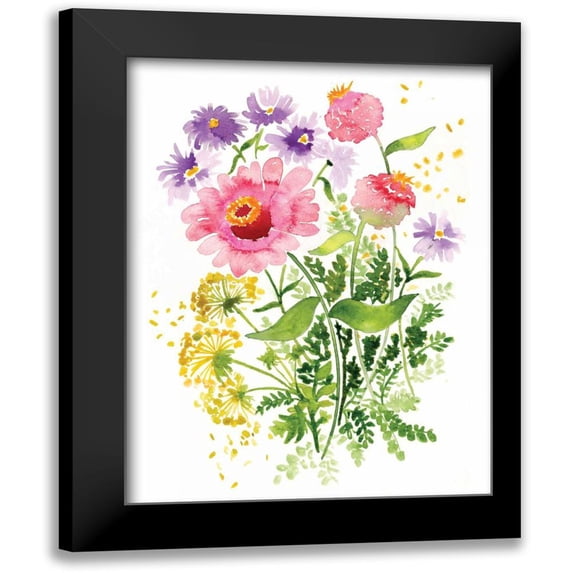 Berrenson, Sara 15x18 Black Modern Framed Museum Art Print Titled - Dandelion