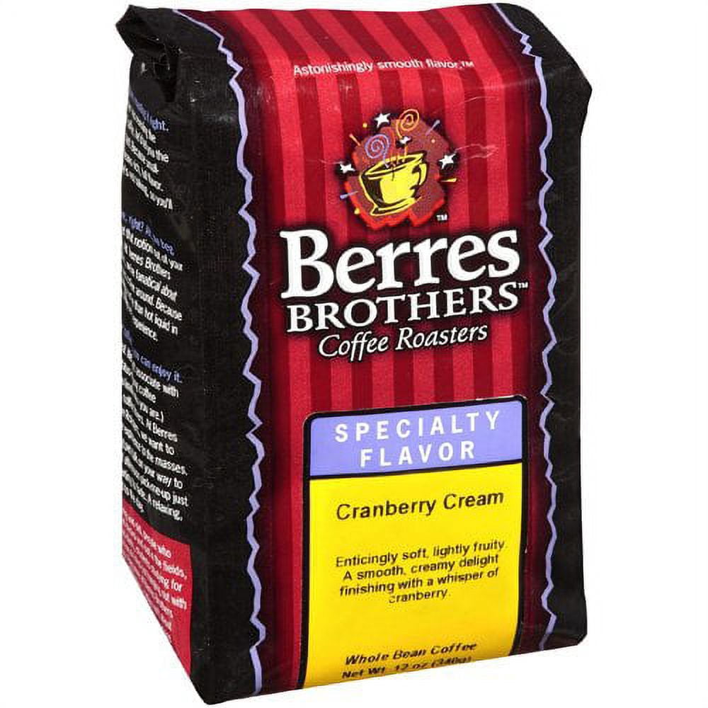 Berres Brothers Coffee Roasters Cranberry Cream Coffee Beans, 12 oz