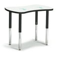 thumbnail image 1 of Dry Erase Collaborative Bowtie Table, 1 of 7