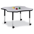 thumbnail image 1 of Four Leaf Activity Table, Mobile - Freckled Gray/Black/Black, 1 of 7